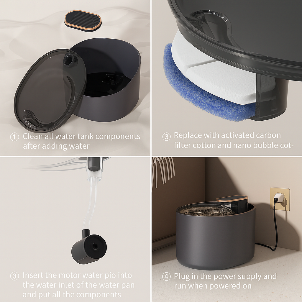 Furview Automatic Pet Water Fountain