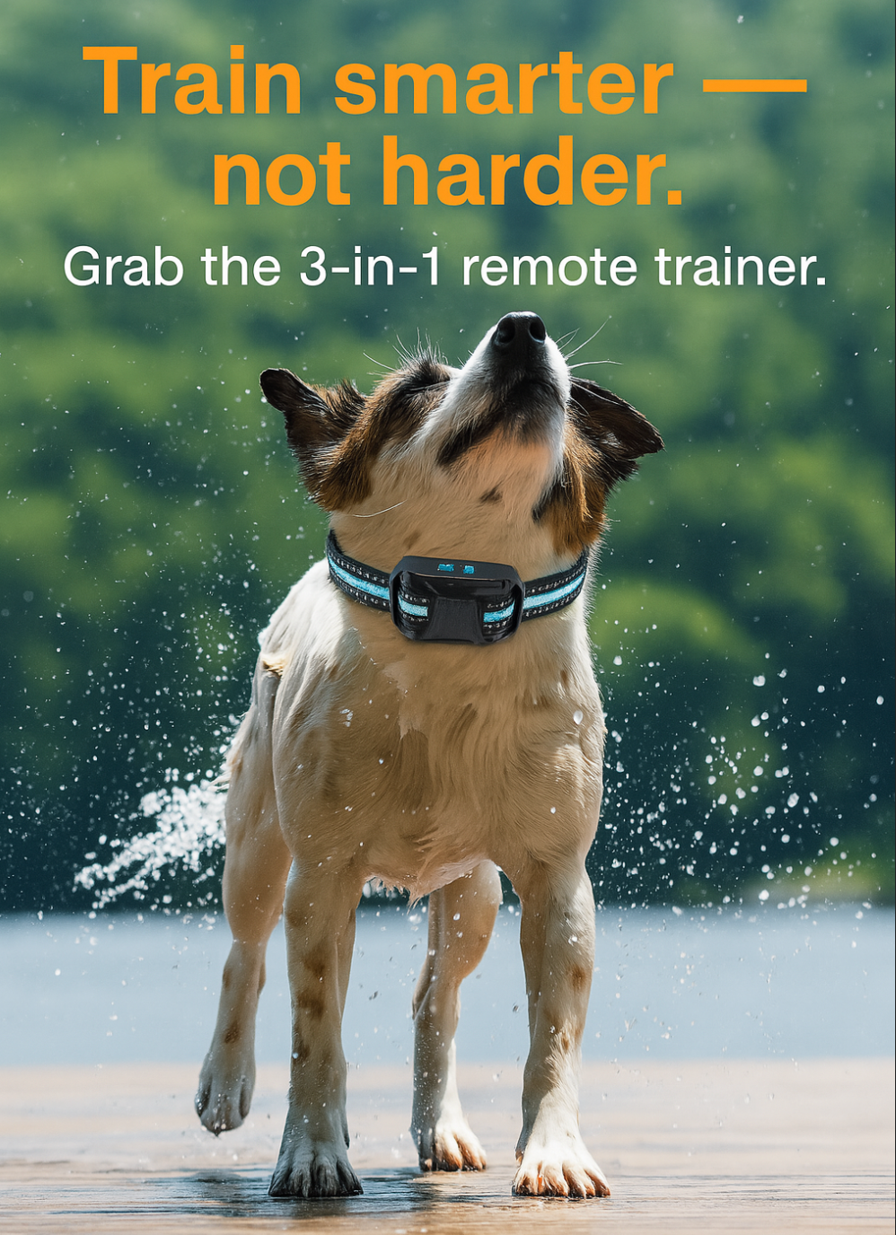 Furview 3300ft AlphaTrainer – Dog Training Remote & Collar